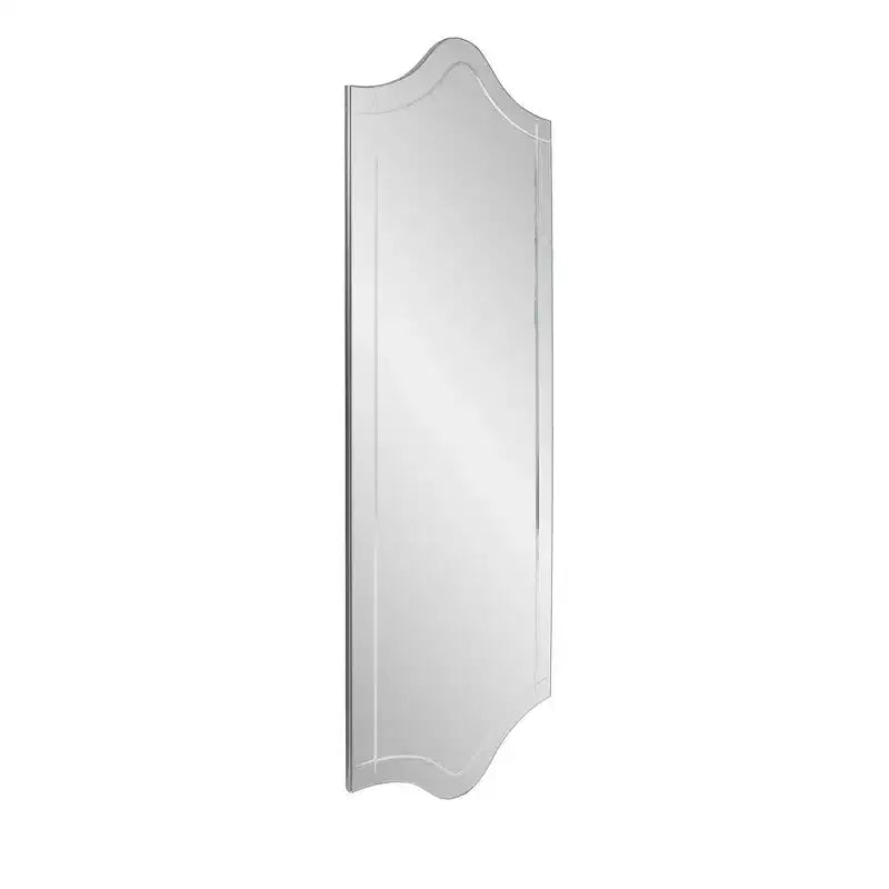 Miroir Mural Rectangulaire Sans Cadre : Design Moderne, Aucun Assemblage Requis, Montage MDF