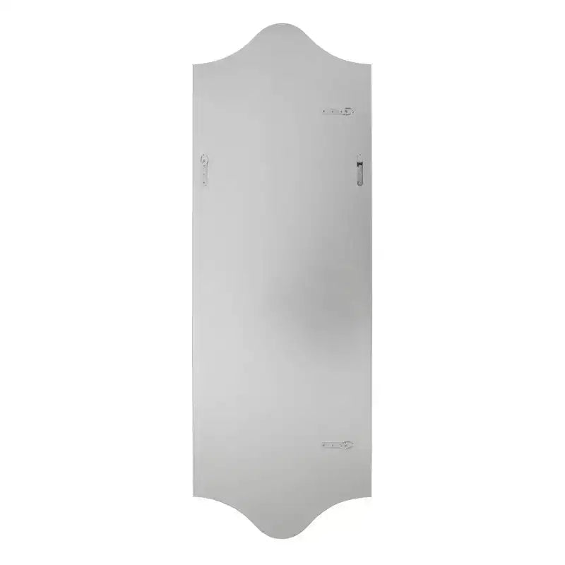 Miroir Mural Rectangulaire Sans Cadre : Design Moderne, Aucun Assemblage Requis, Montage MDF