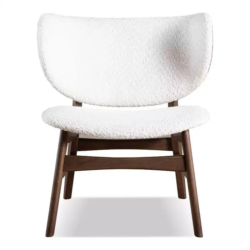 Table d'appoint et chaise Mid-Century Modern Noyer