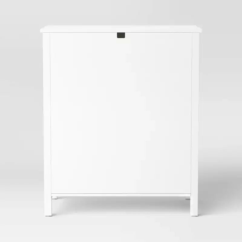 Commode classique à 4 tiroirs blanche - Room Essentials