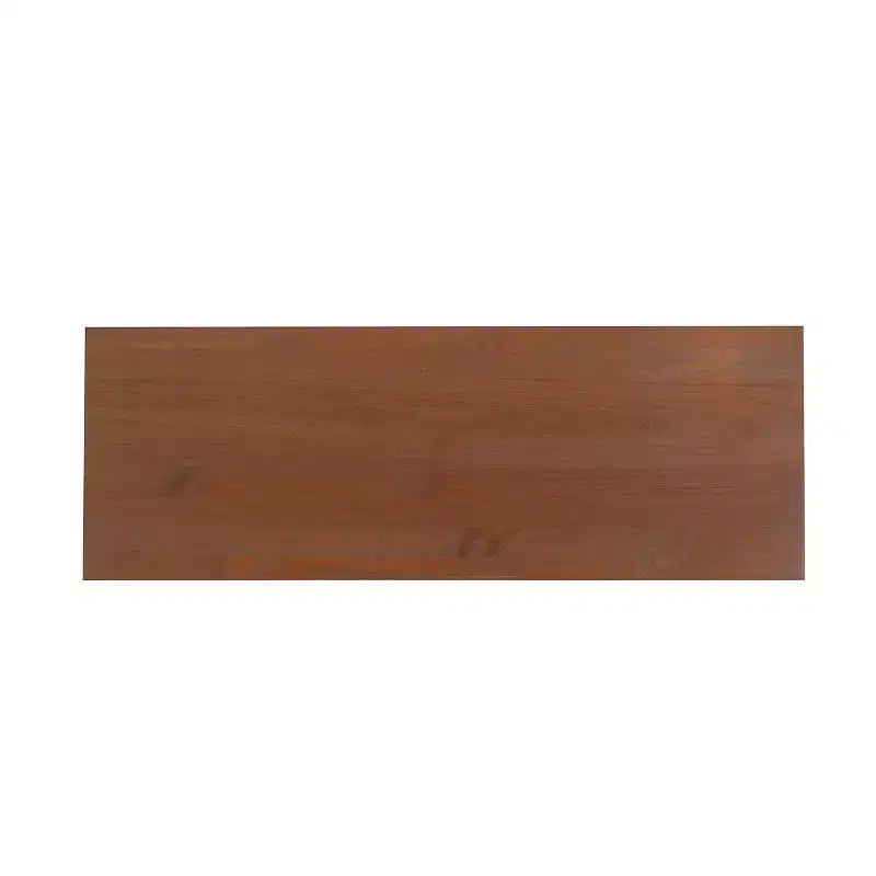 Commode 6 tiroirs en Noyer massif, style Mid-Century Modern : Rangement de chambre, Structure en Pin, Coulisses métalliques