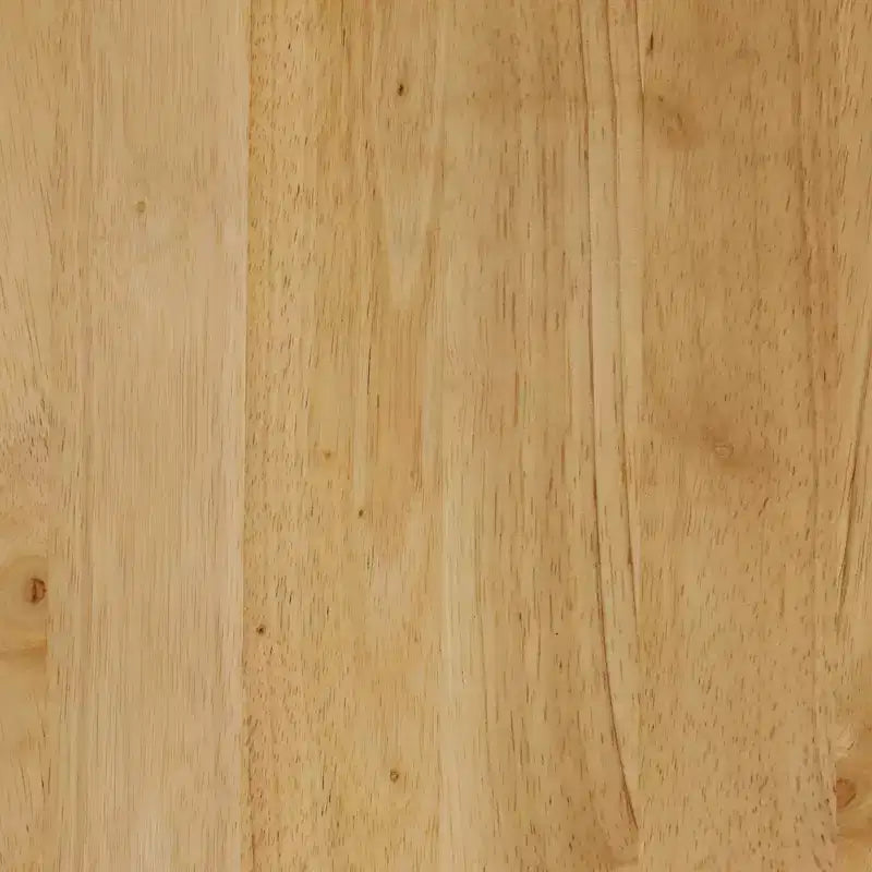 Table d'appoint cannelée en bois de style bohème avec tiroir marron : Milieu de siècle moderne, poignée en laiton, pieds fuselés