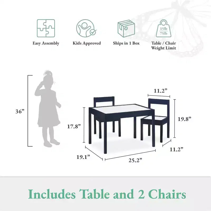 Table et chaise pour enfants