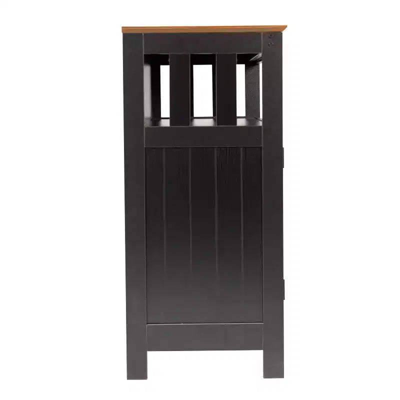 Buffet et vaisselier avec armoire de rangement et étagère supérieure