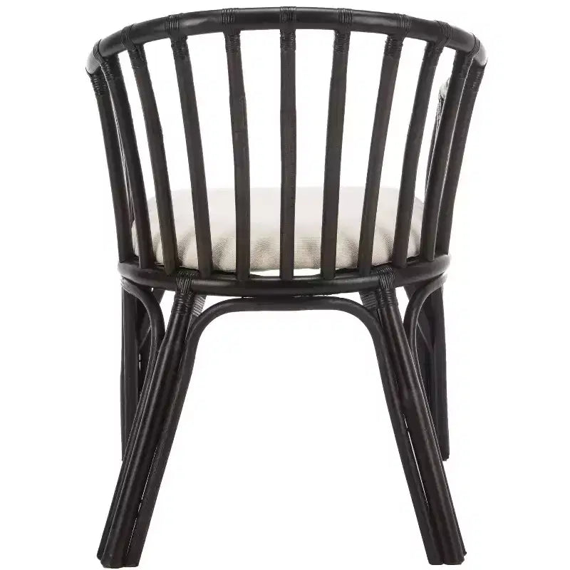 Fauteuil - Marron foncé/Blanc