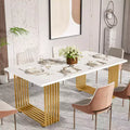 Table de salle à manger moderne de 180 cm pour 6 à 8 personnes