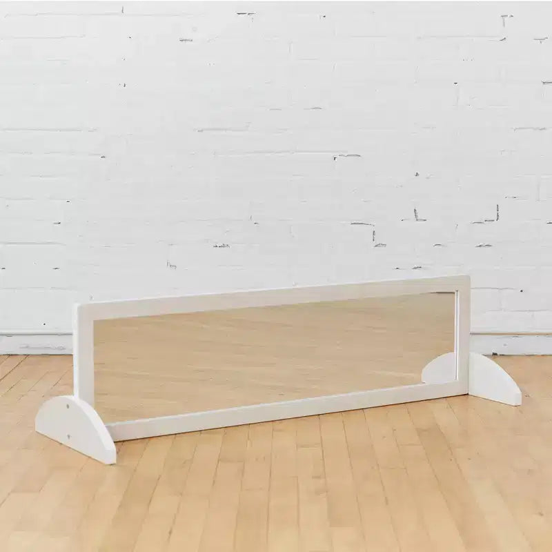 Miroir bidirectionnel double face en bois