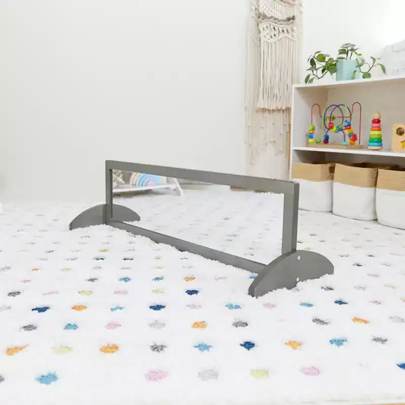 Miroir bidirectionnel double face en bois