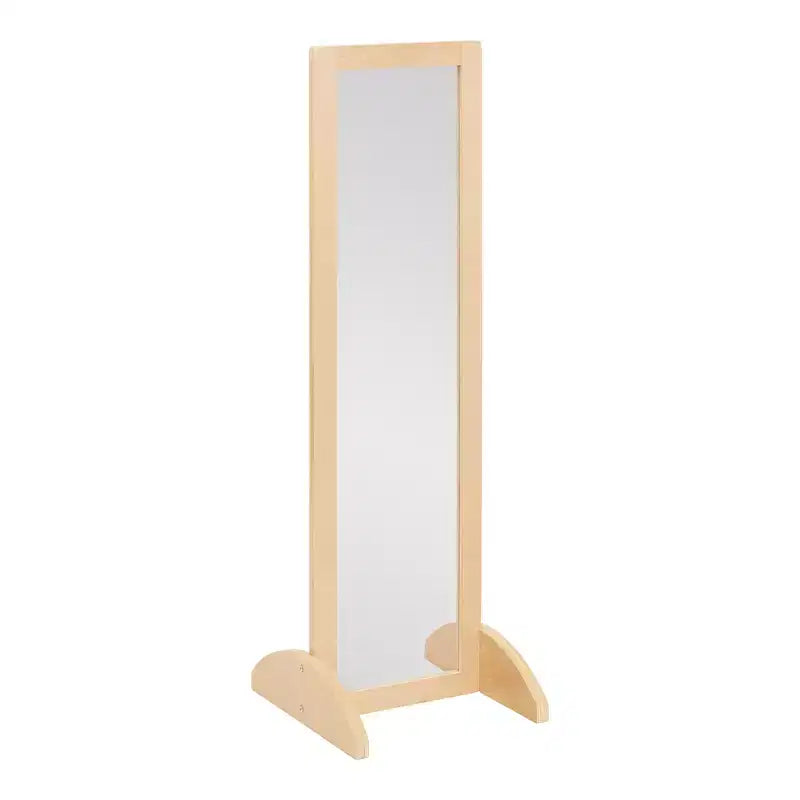 Miroir bidirectionnel double face en bois