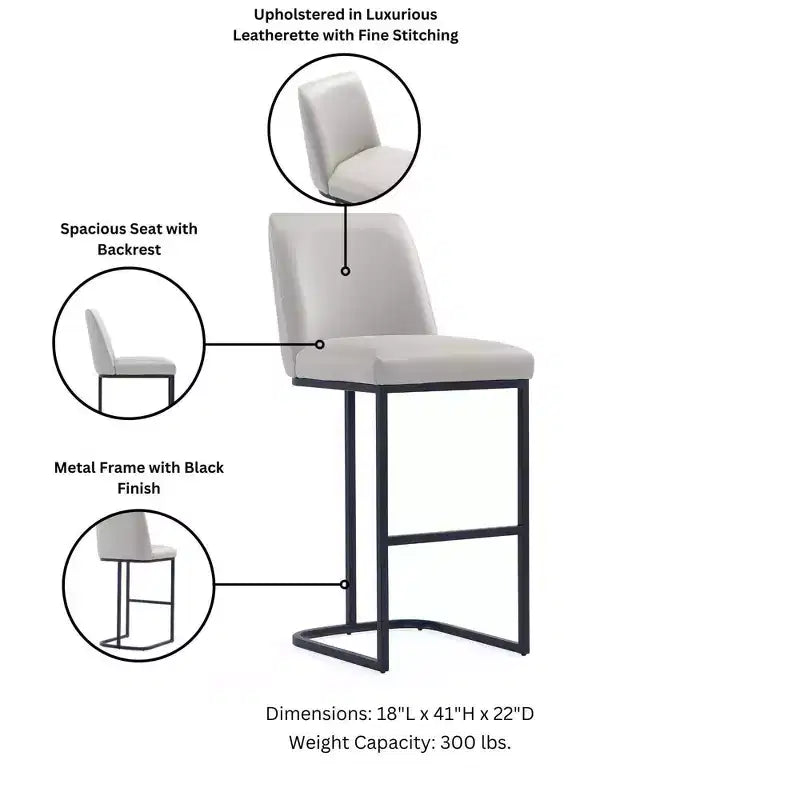 Tabourets de bar confortables