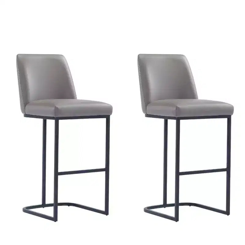 Manhattan Comfort Set of 2 Serena Barstools