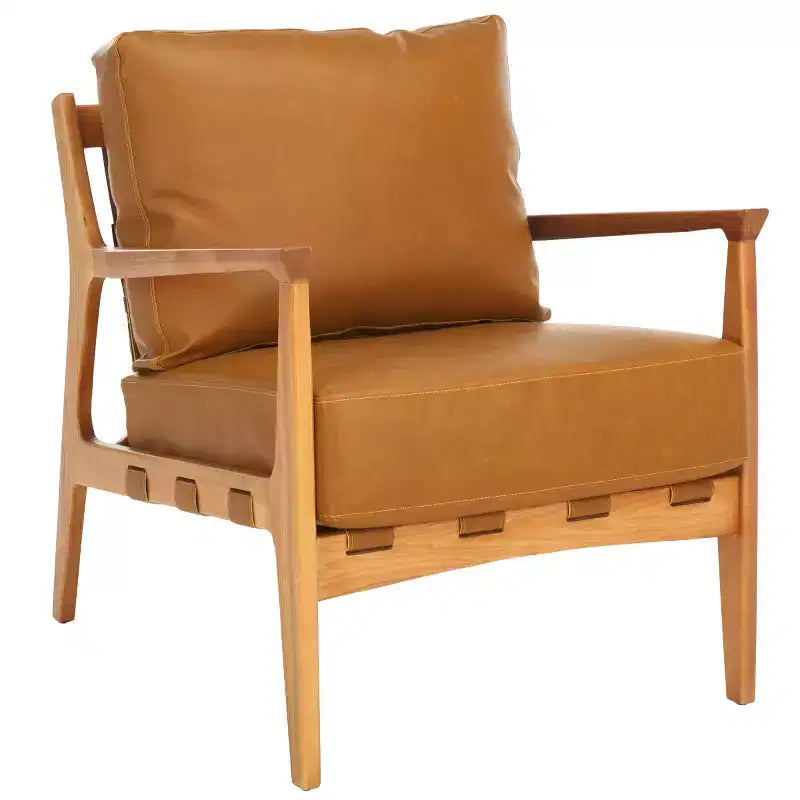 Fauteuil d'appoint - Caramel/Naturel