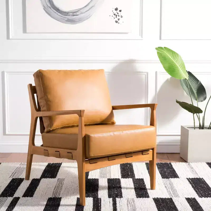 Fauteuil d'appoint - Caramel/Naturel