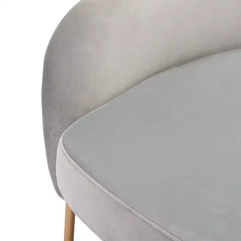 Fauteuil d'appoint en velours