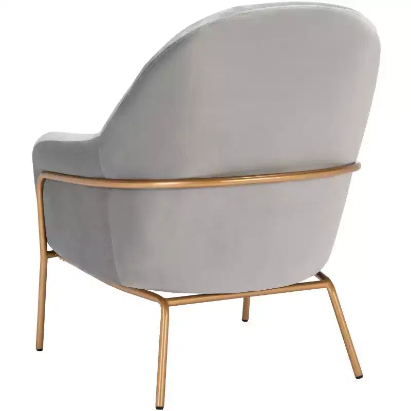 Fauteuil d'appoint en velours