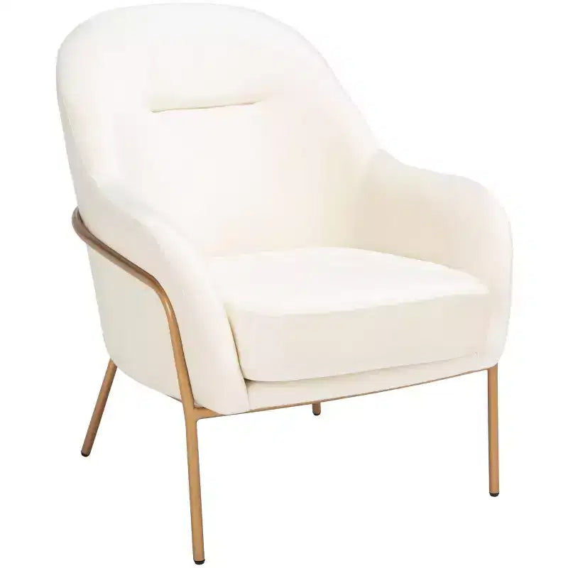 Fauteuil d'appoint en velours