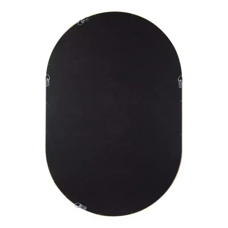 Miroir mural capsule encadré en bois 24 x 36