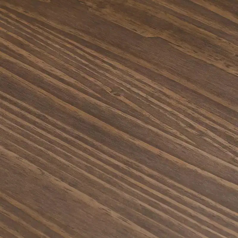 Table basse ronde en bois massif à piètement croisé, table basse de 36 po pour le salon